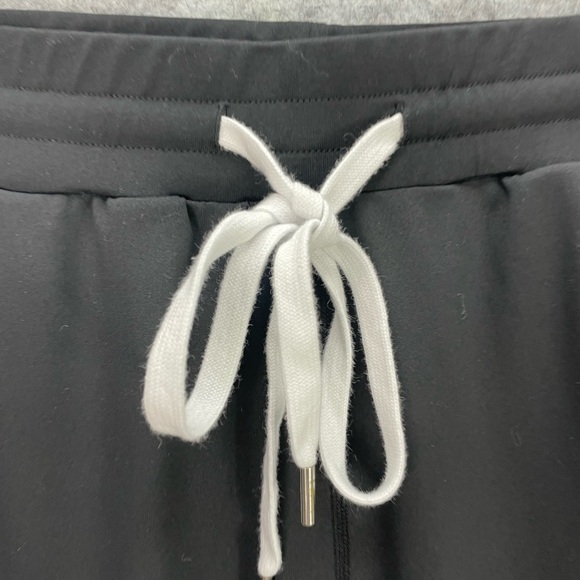 Buffbunny Collection Pants Womens Small Black Jogger Drawstring Stripe Athletic - Picture 3 of 10